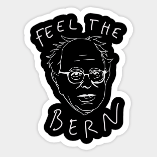 Bernie Sanders 2020 - Feel The Bern Meme Sticker